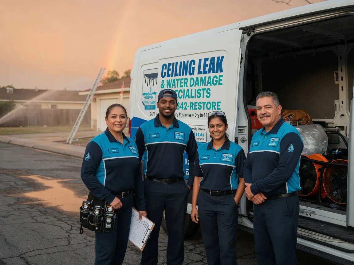 Ceiling Leak Cleanup company in Linwood, NY