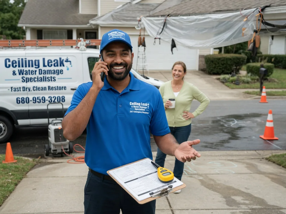 Ceiling Leak Cleanup Linwood, NY FAQs